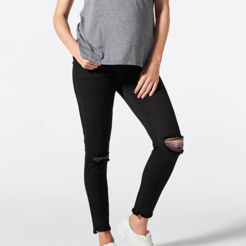 BLANQI Maternity Belly Support Skinny Jeans